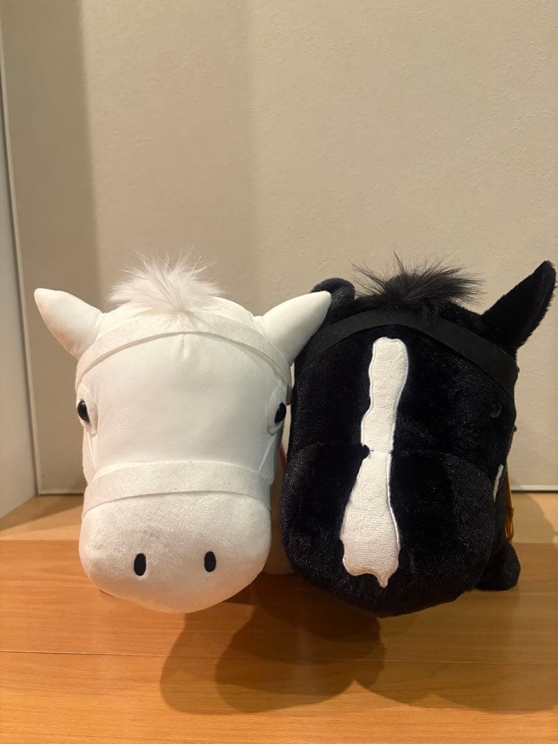 競走馬デザインぬいぐるみ　ソダシ&イクイノックス