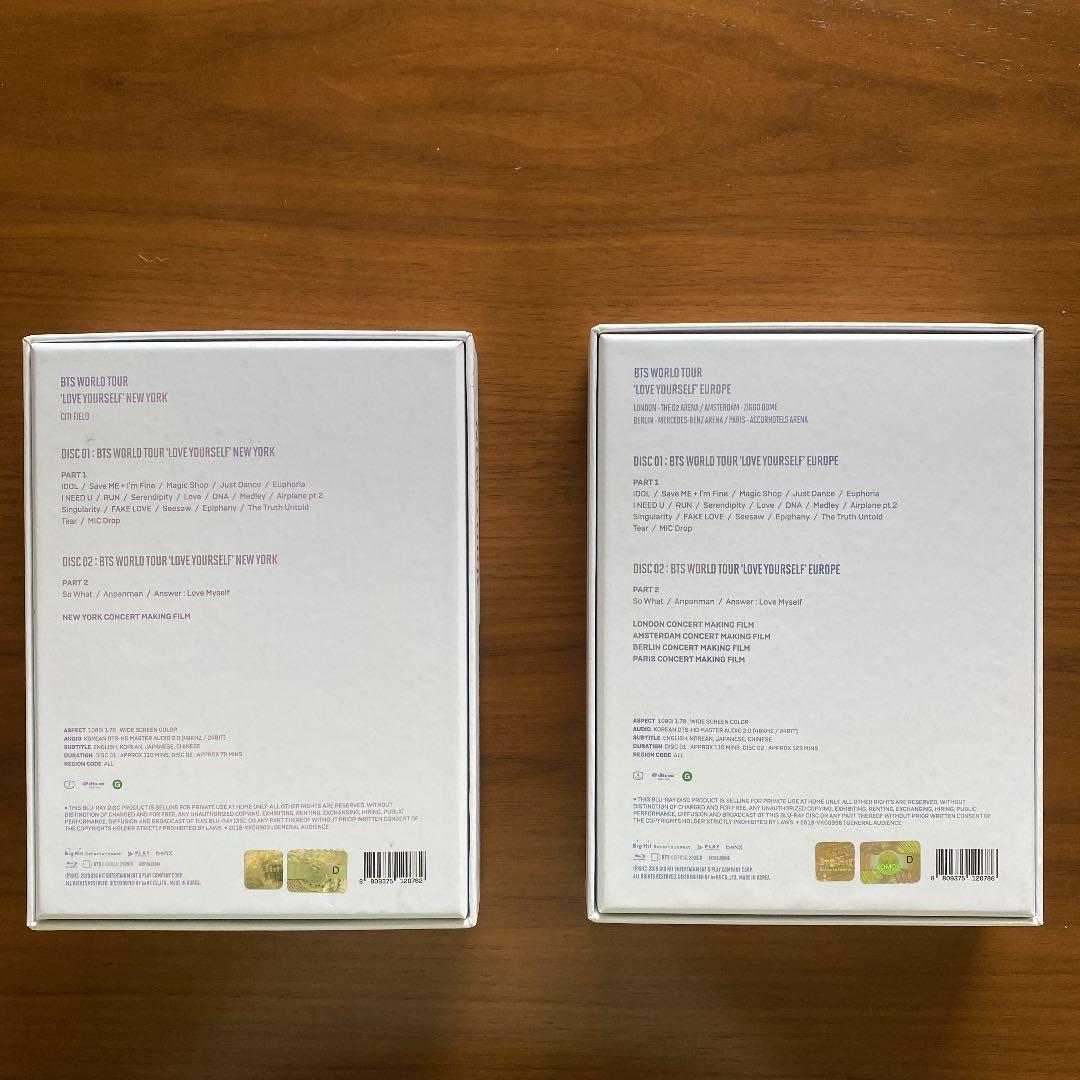 K-POP・アジア BTS LOVE YOURSELF NEWYORK & EUROPE