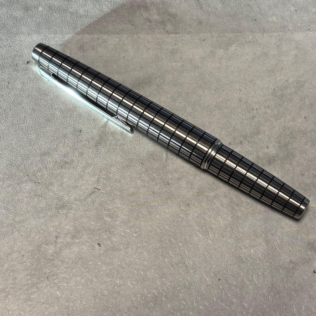 パイロット エリート Elite 万年筆 18K 全格子 ヴィンテージ