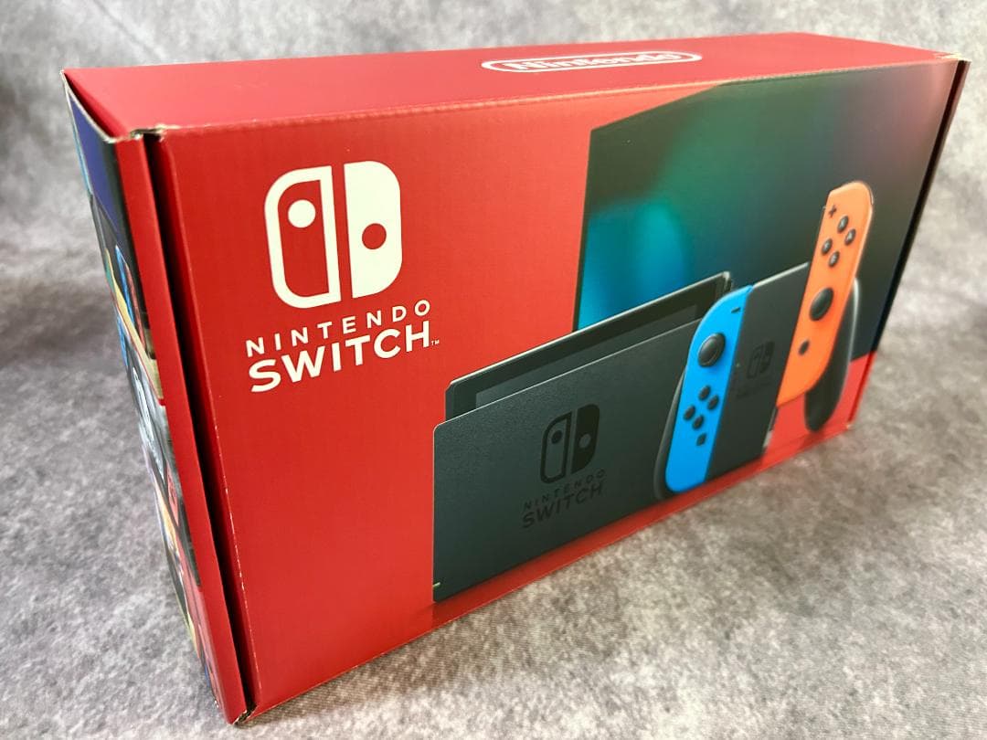 【新品未開封】Nintendo Switch 本体 青/赤➕モンハンRISE