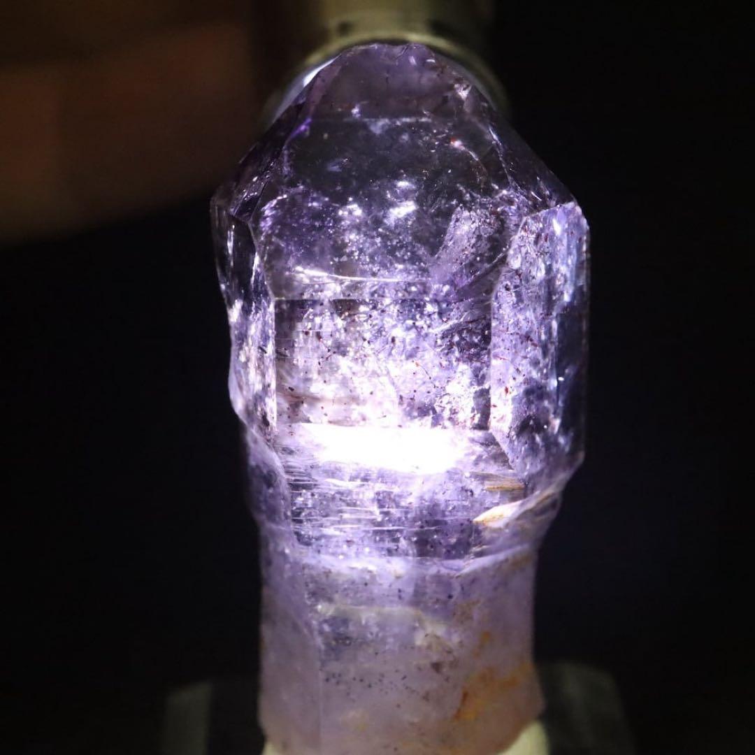 スーパーセブン セプター スモーキー アメジスト紫水晶 15.4g AMT301