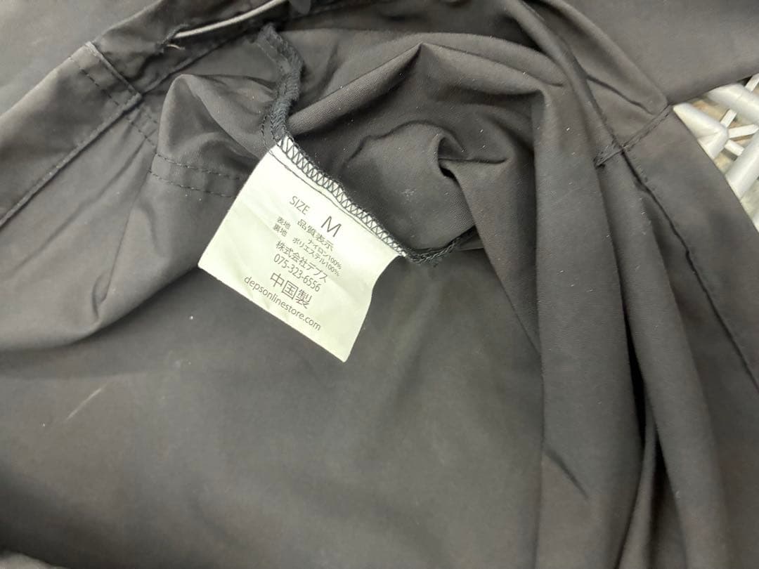 Mサイズ！撥水！デプス アノラックジャケット バックプリント アウトドアスタイル