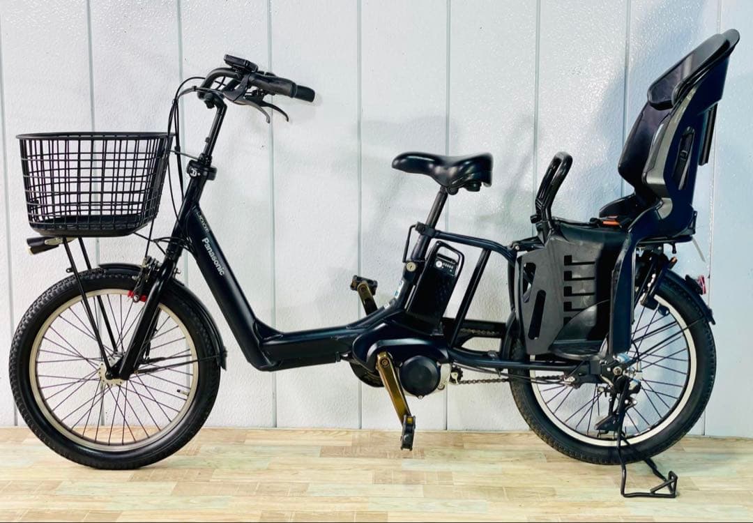 2608パナソニック16アンペア 20インチ子供乗せ電動アシスト自転車