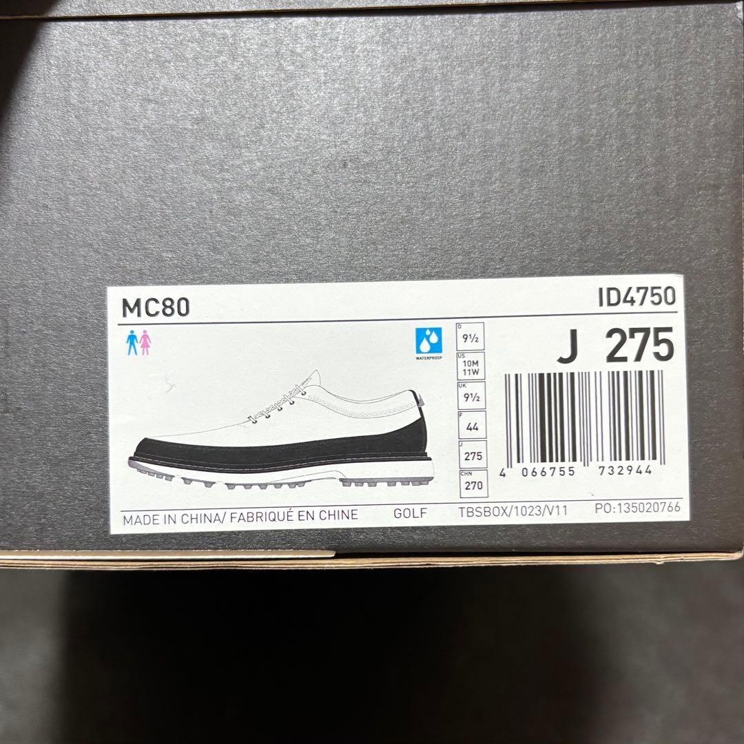 27.5cm adidas Golf MC80 ゴルフシューズ ID4750