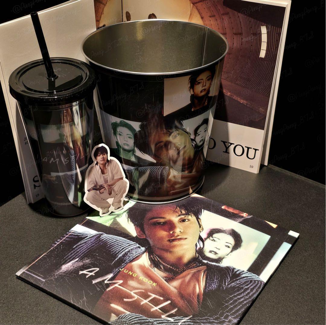BTSジョングク 映画 タンブラー ポップコーンバケット　プログラムブック