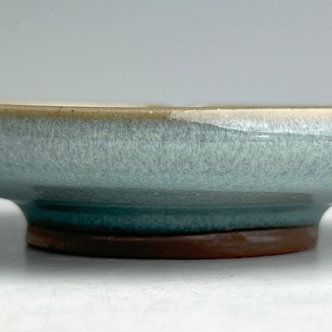 鈞窯紫斑釉陵花台 唐物 中国古玩 中国美術 唐物 擺件 A927+