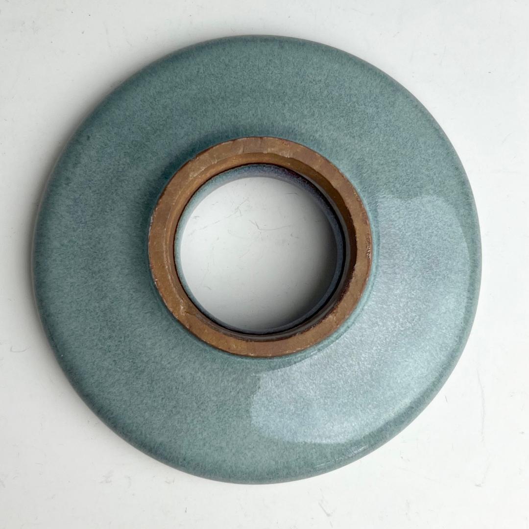 鈞窯紫斑釉陵花台 唐物 中国古玩 中国美術 唐物 擺件 A927+