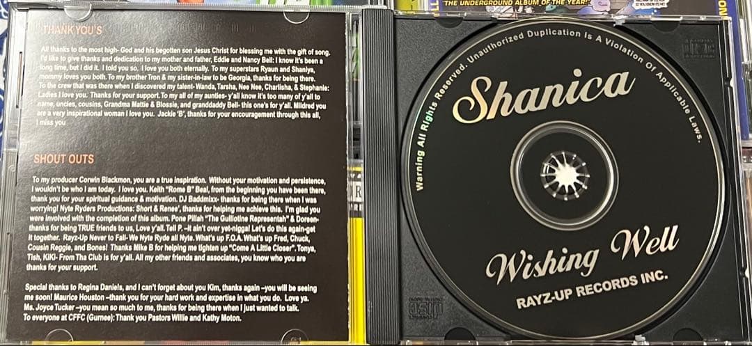 洋楽 Shanica Wishing Well Indie R&B MEGA RARE