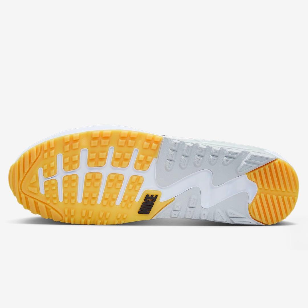 ナイキ ゴルフ 27.5cm エアマックス 90 シューズ スパイク 靴 白