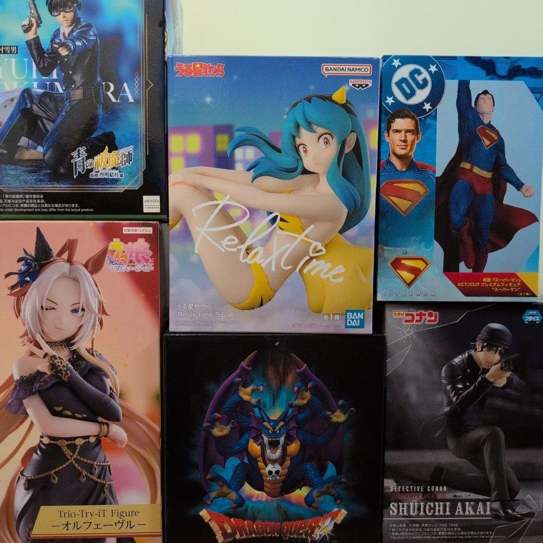 フィギュアセット スーパーマリオ・ラムちゃん・スーパーマンなど