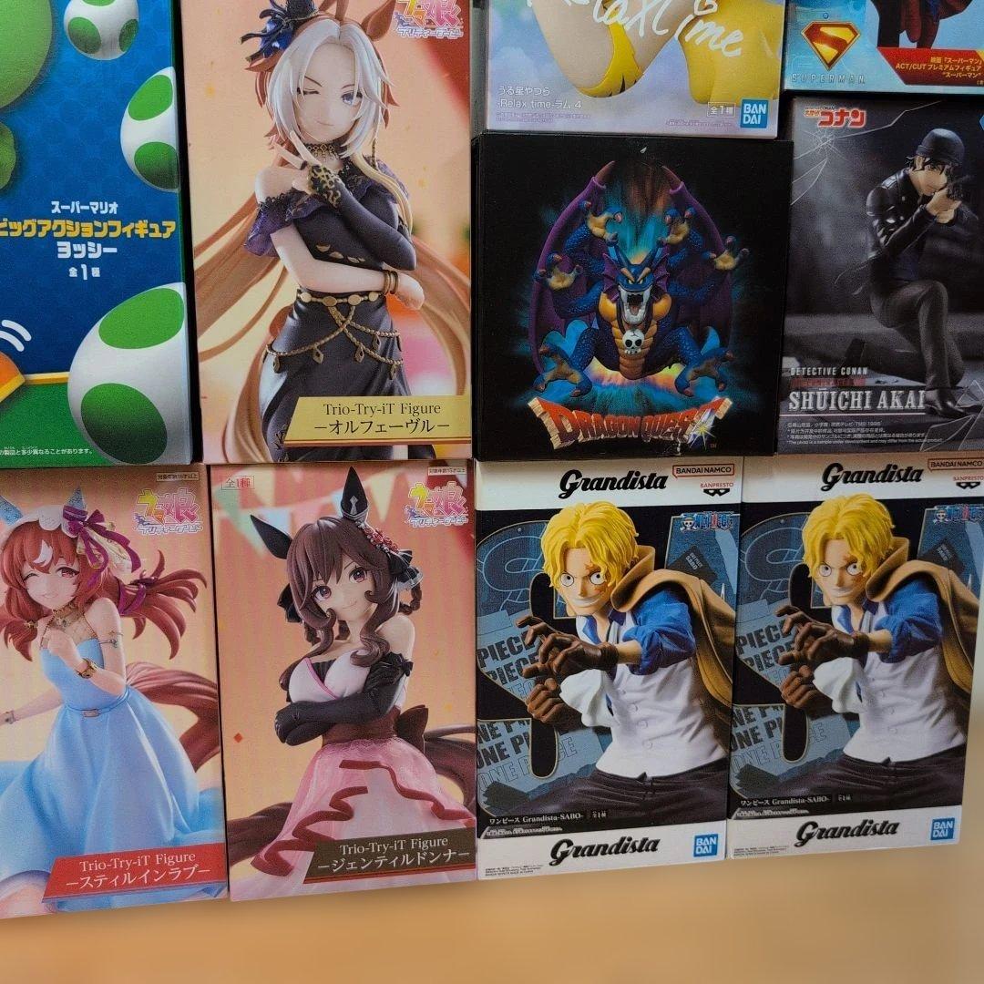 フィギュアセット スーパーマリオ・ラムちゃん・スーパーマンなど