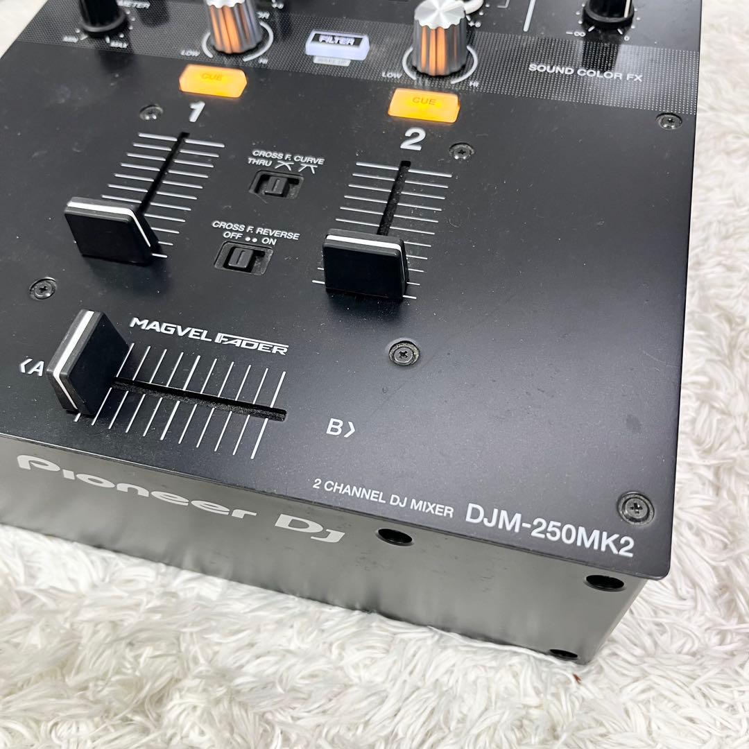 Pioneer DJ DJM-250MK2 2チャンネルDJミキサー