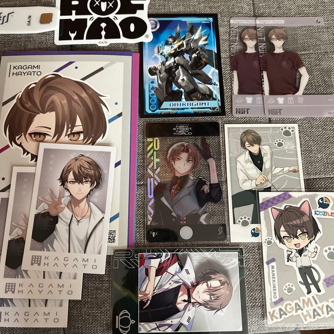 にじさんじ　加賀美ハヤト　他　ROF-MAO ろふまお　チェキ　カード