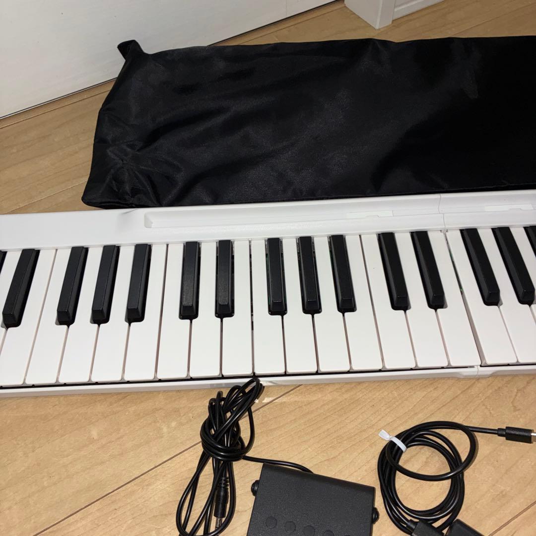 電子ピアノ キーボード 88鍵盤 コードレス 折りたたみ式 ON-THE-GO