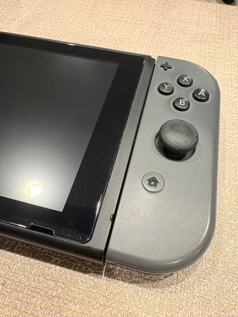 Nintendo Switch 本体 グレー ＋Joy-Conグリーン、ピンク付