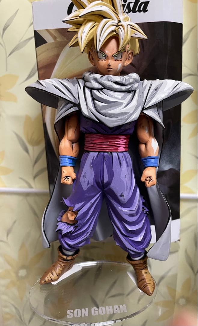 リペイント　ドラゴンボール　グランディスタ　超サイヤ人　孫悟飯　ニ次元彩色　2D