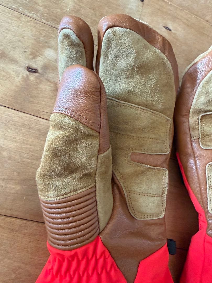 MILLET ミレー スキー グローブ 手袋 レザー 登山 プリマロフト