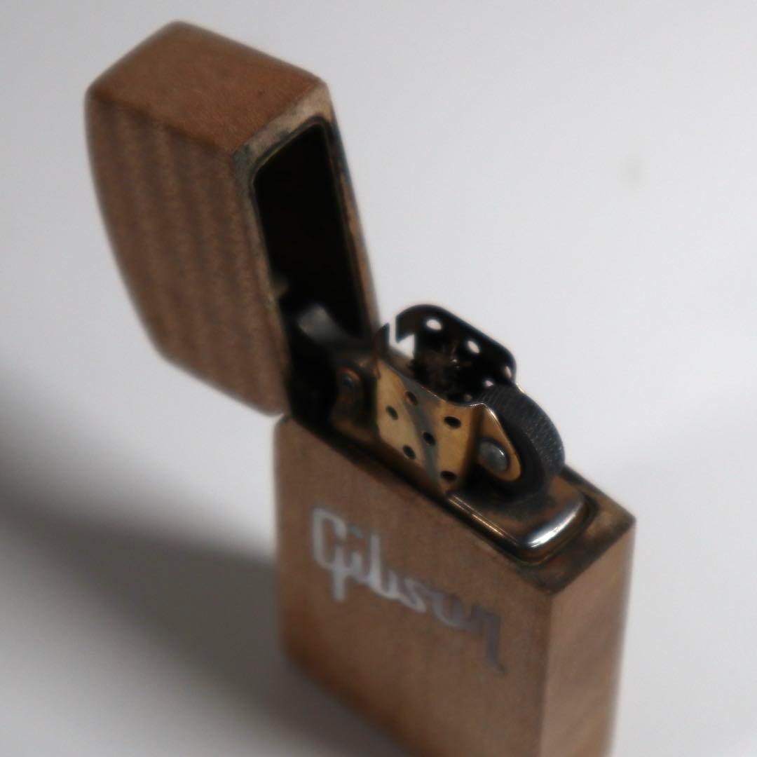【希少】 Gibson ZIPPO USA 木製 ギブソン ジッポ ライター