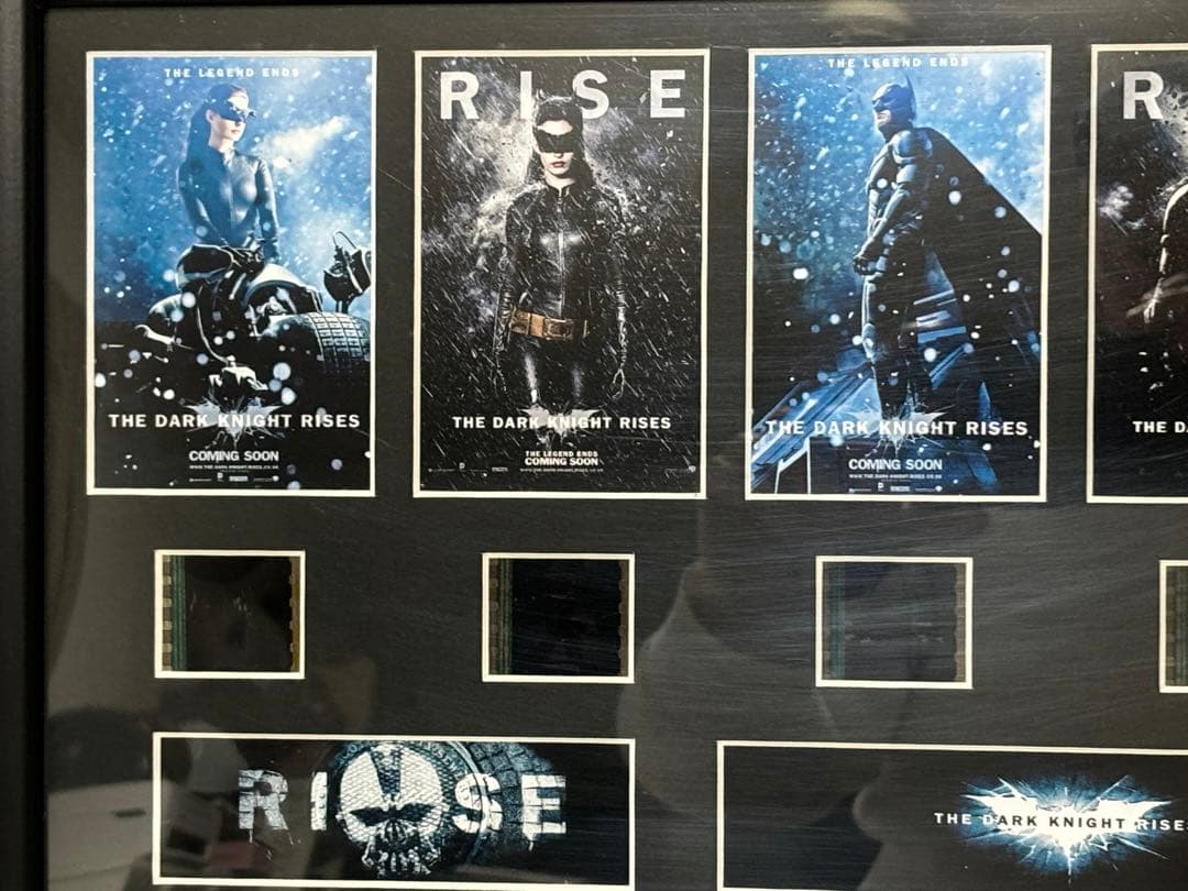 バットマン/ダークナイト/限定/フィルム/パネル/ベイン/キャットウーマン/額装