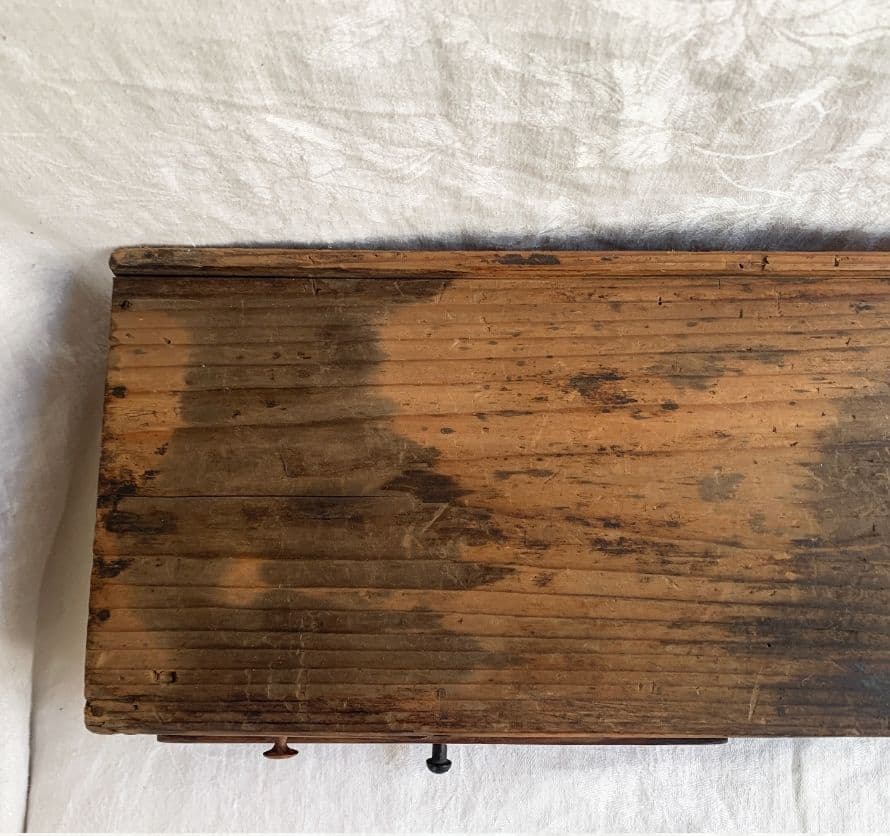 青燕 19世紀後期 時計職人の小引き出し 古道具 ドロワー アンティーク