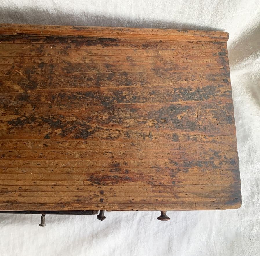 青燕 19世紀後期 時計職人の小引き出し 古道具 ドロワー アンティーク