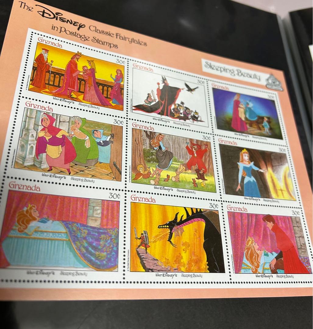 ディズニー切手コレクション