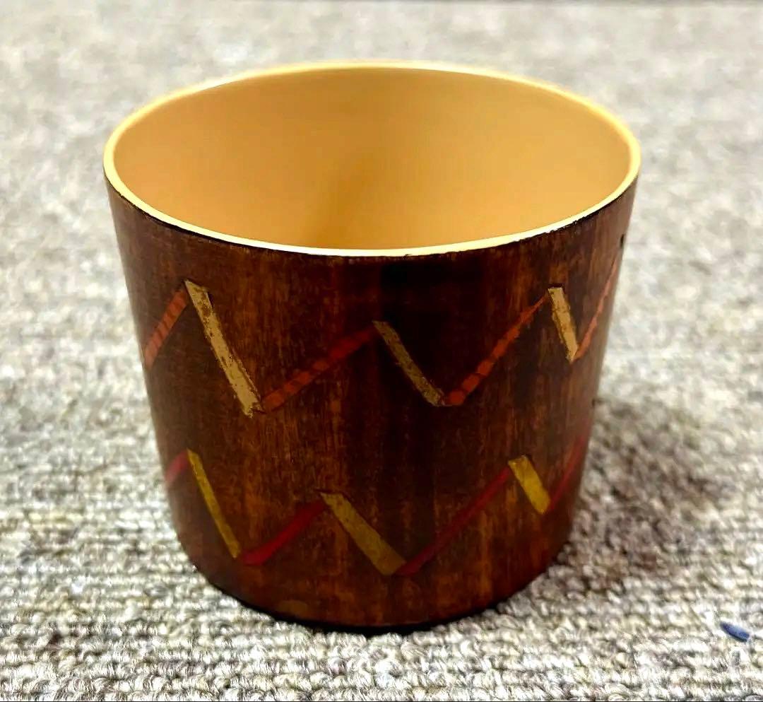 名雪園代 そばちょこっぷ 漆塗り 木製 フリーカップ