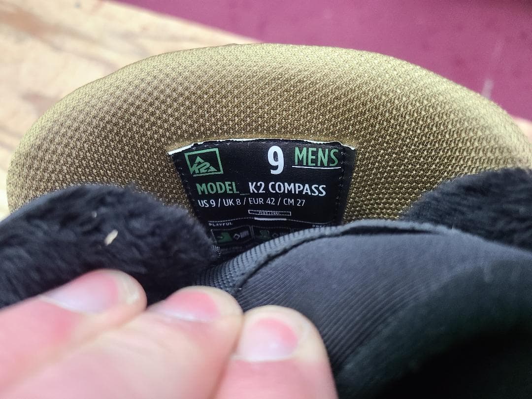 スノーボード 27 K2 COMPASS BOARD BOOT BOA