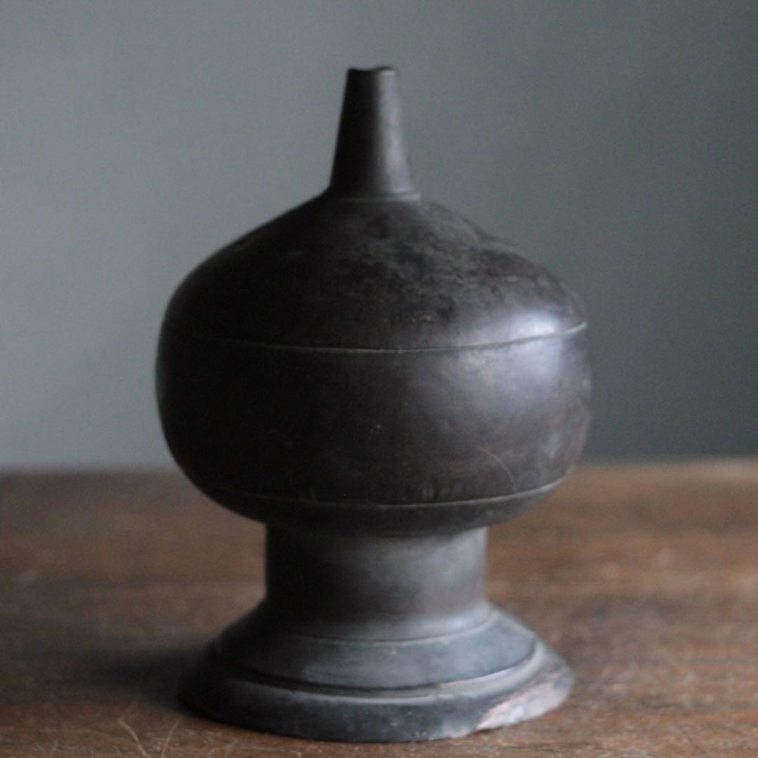 古銅 擬宝珠 仏教美術 古美術 古道具 アンティーク オブジェ