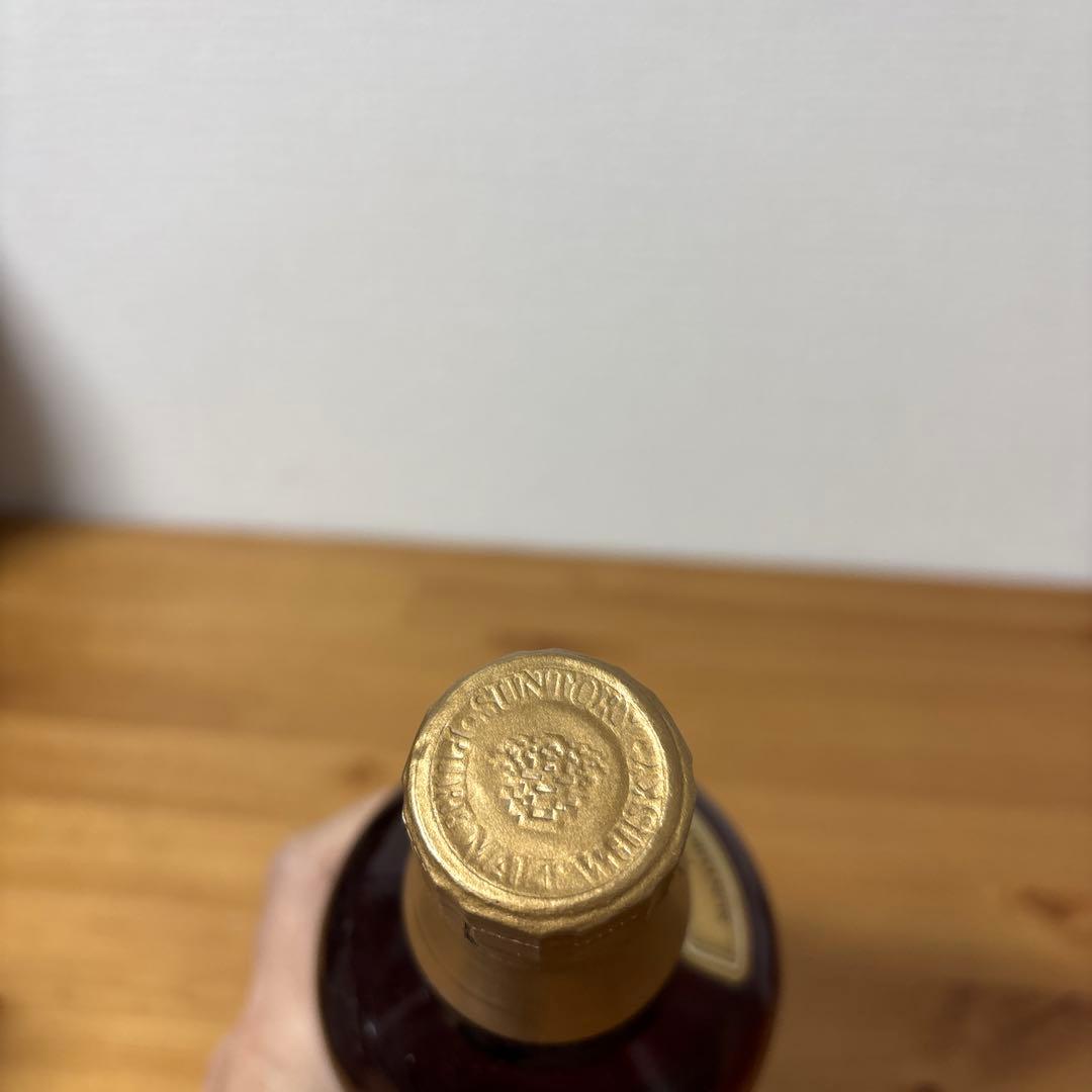 サントリーピュアモルトウイスキー　山崎12年　センチュリー2001年記念ラベル