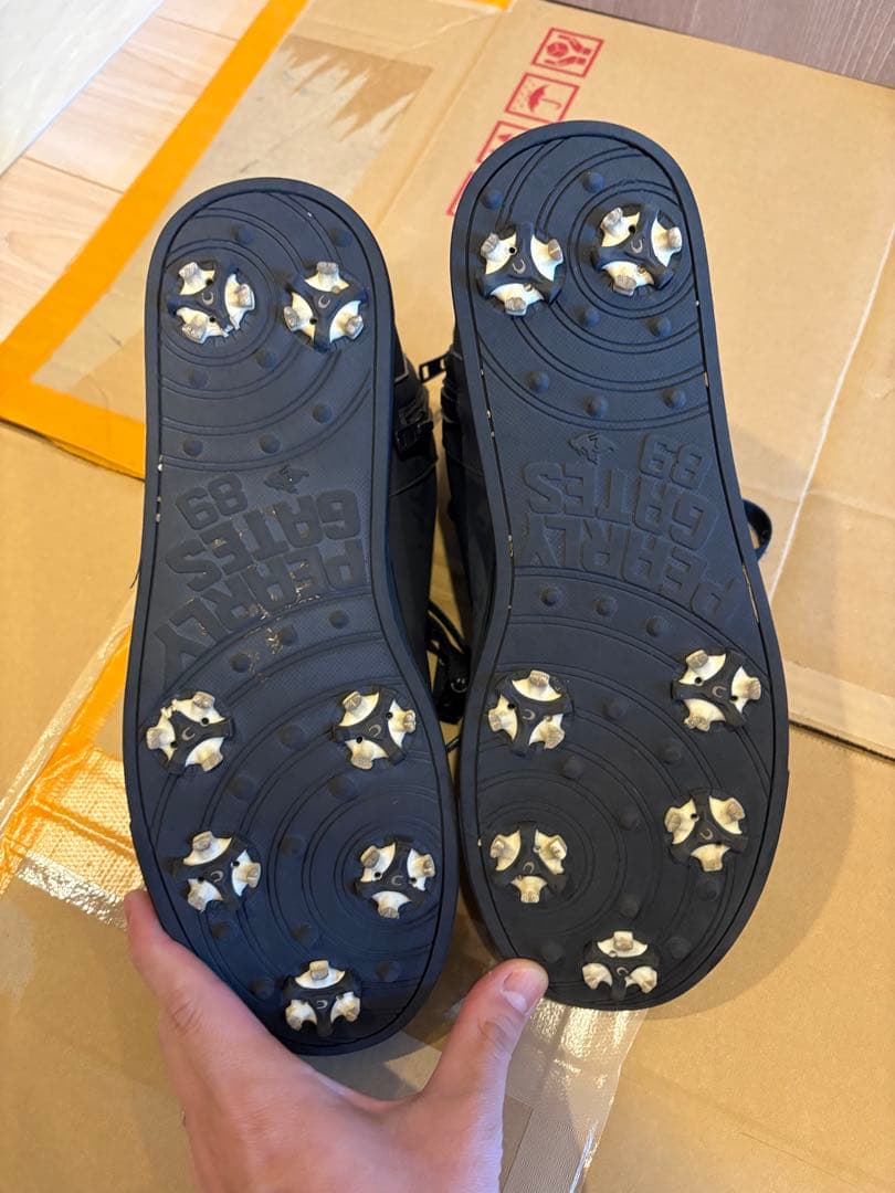 PEARLY GATES ハイカットシューズ ブラック　26.5cm 41