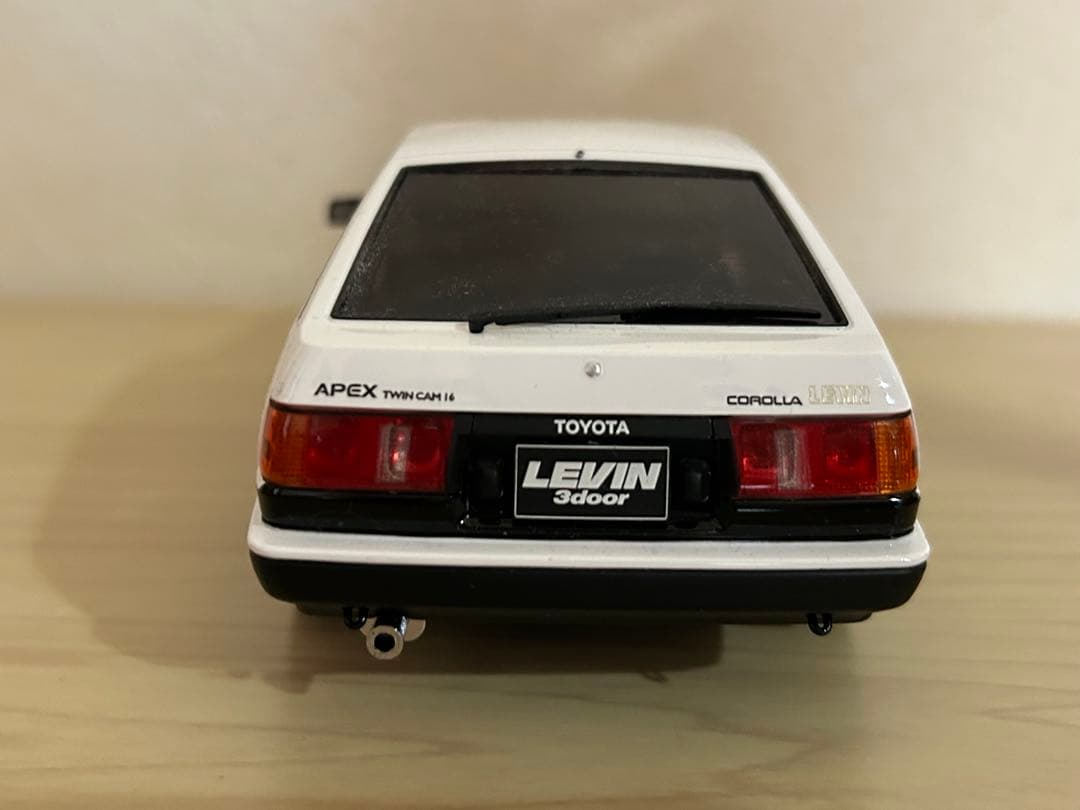 京商 ミニッツAWD レディセット AE86 レビン ホワイト