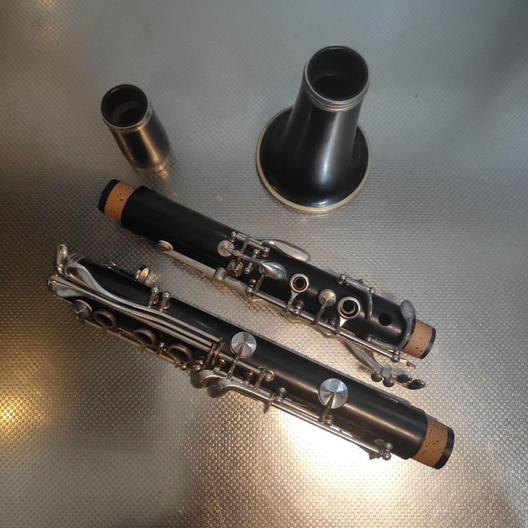 ビッフェ-クランポン木製クラリネット ケース付きタンポ、コルク交換済み