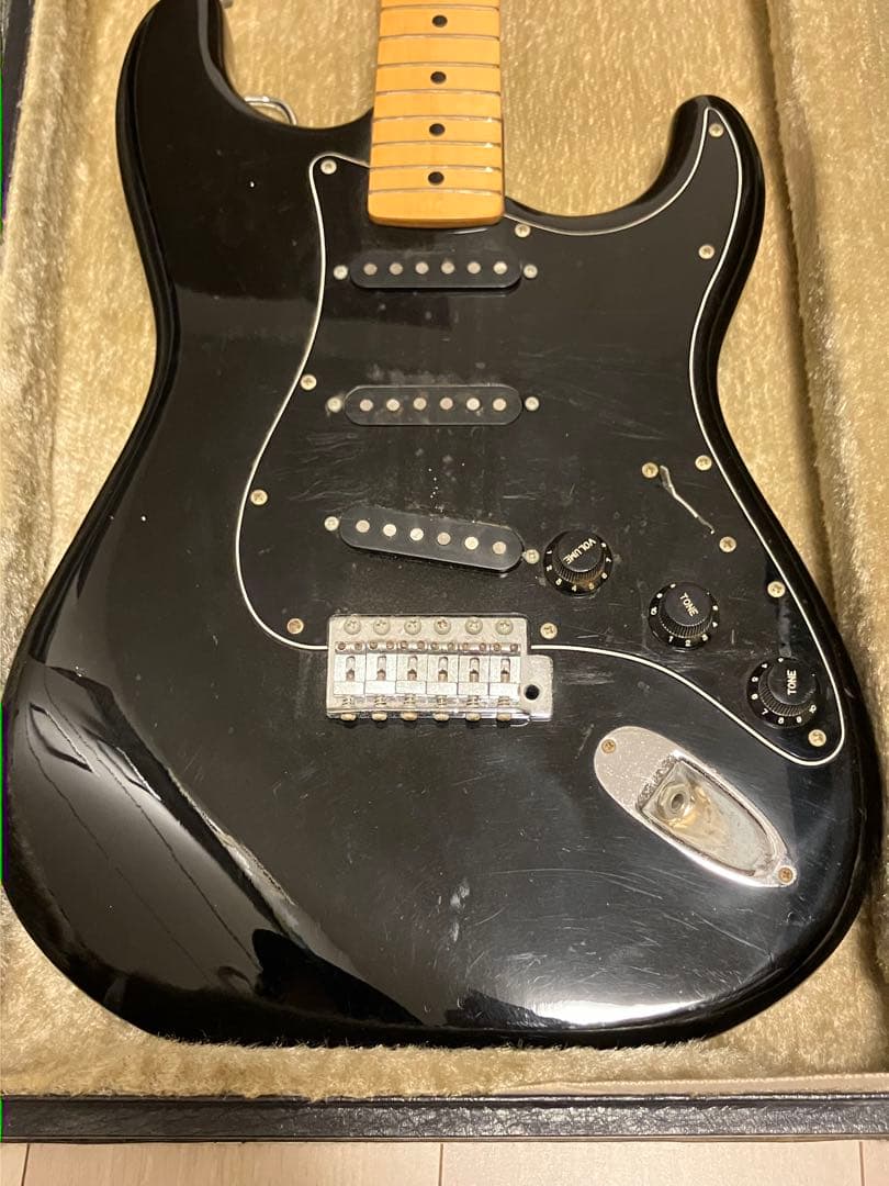 エレキギター　トーカイ　Tokai　Custom　Edition　黒　弦なし