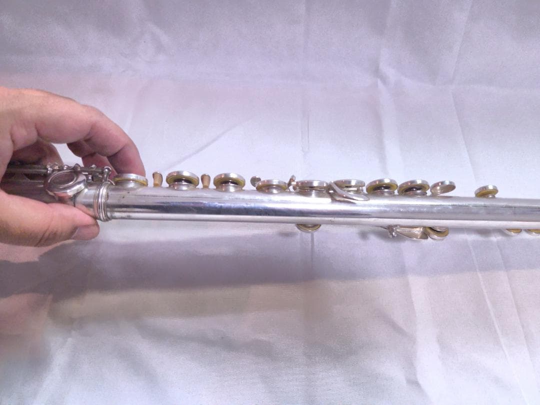 YAMAHA YFL-211SⅡ フルート 日本製 銀メッキ Eメカ付#2428