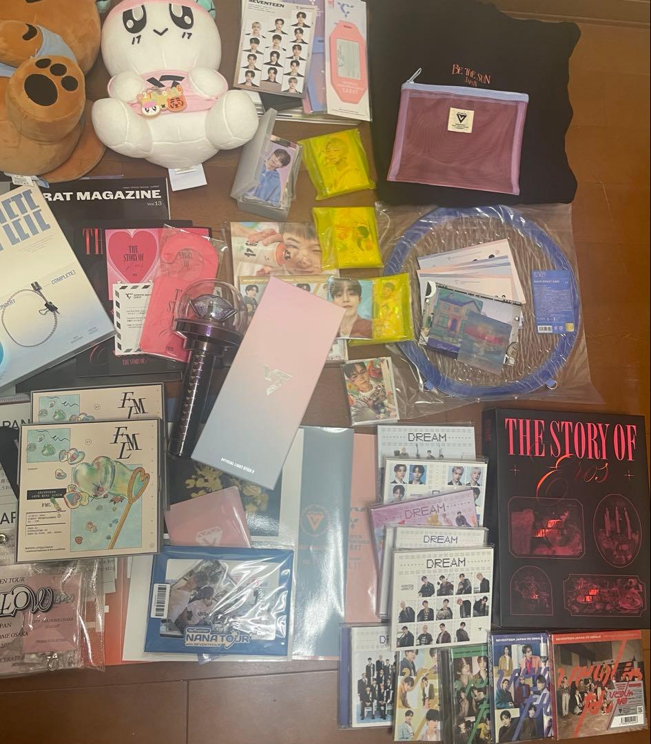 seventeenセブチ　グッズ　まとめ売り