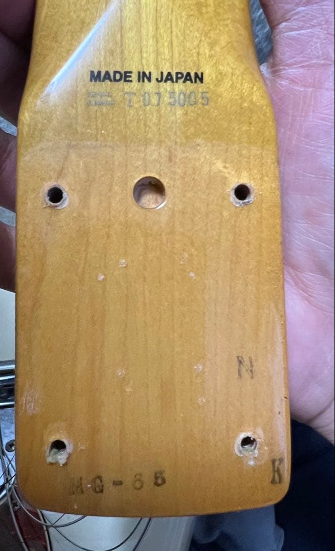 即発送 fender japan MG65 ナット牛骨 総合調整済み