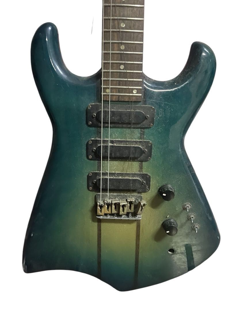 KAWAI エレキギター V-1 ブルーバースト