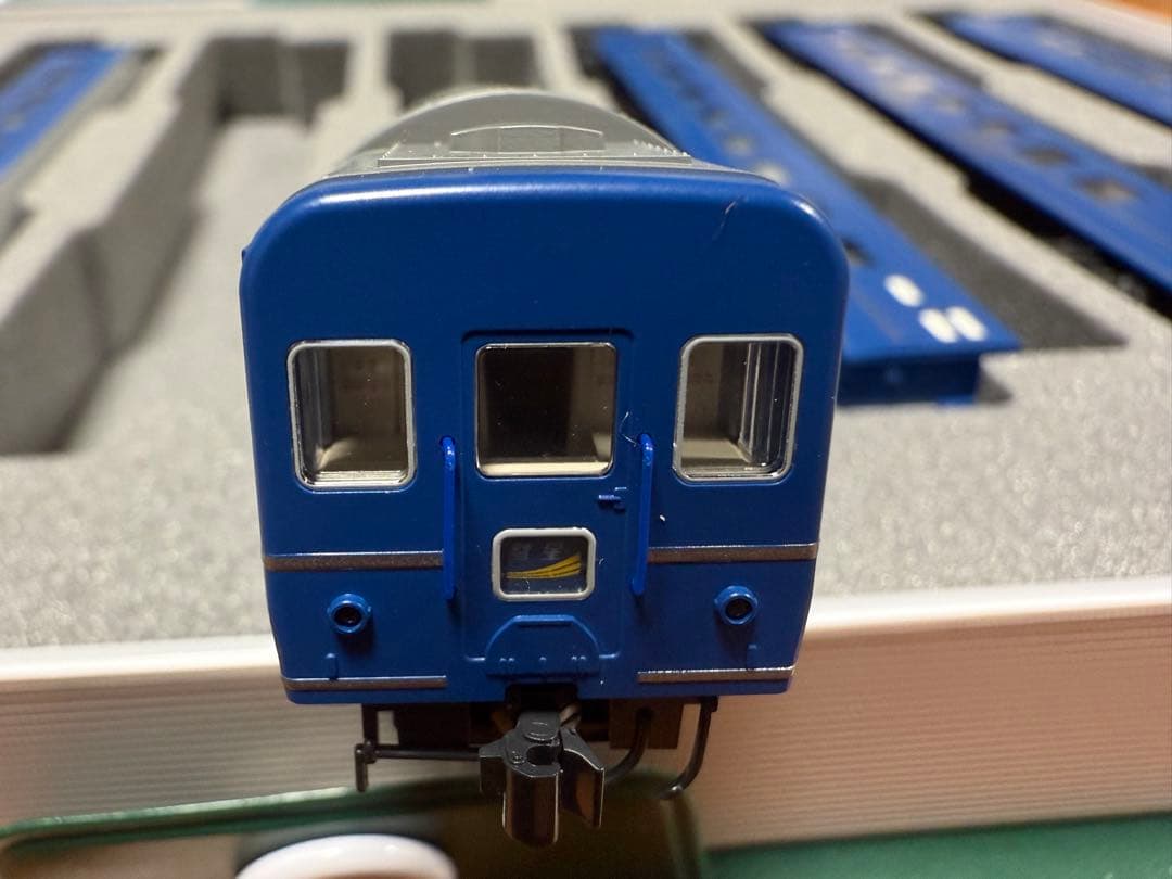 鉄道模型 ブルートレイン オハ24 カニ24等 7両セット
