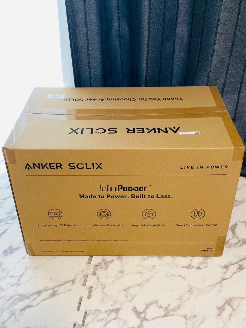 未開封 ANKER SOLIX C800 ポータブル電源