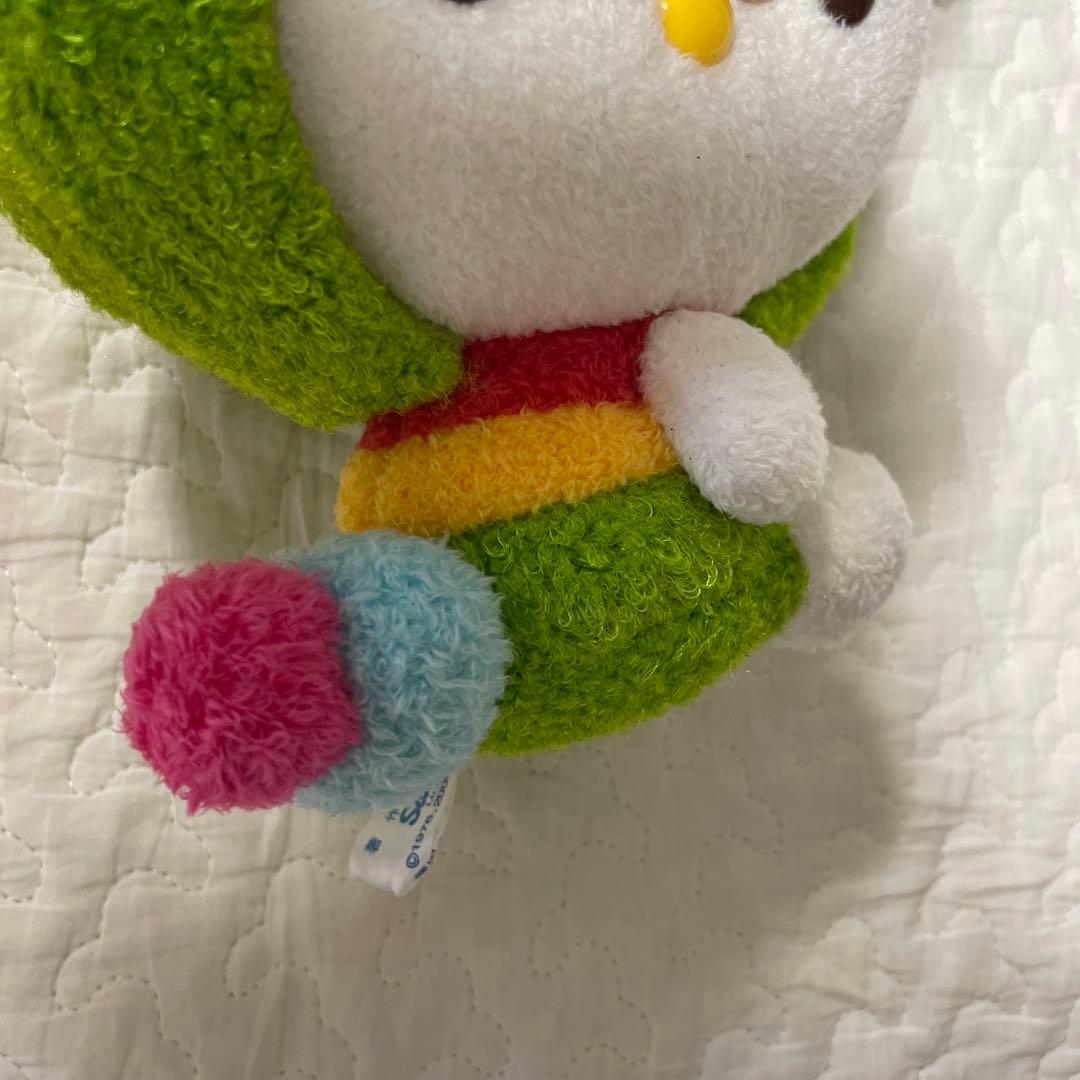 ハローキティ カラフルバグ ぬいぐるみS ちょうちょ新品 平成レトロ