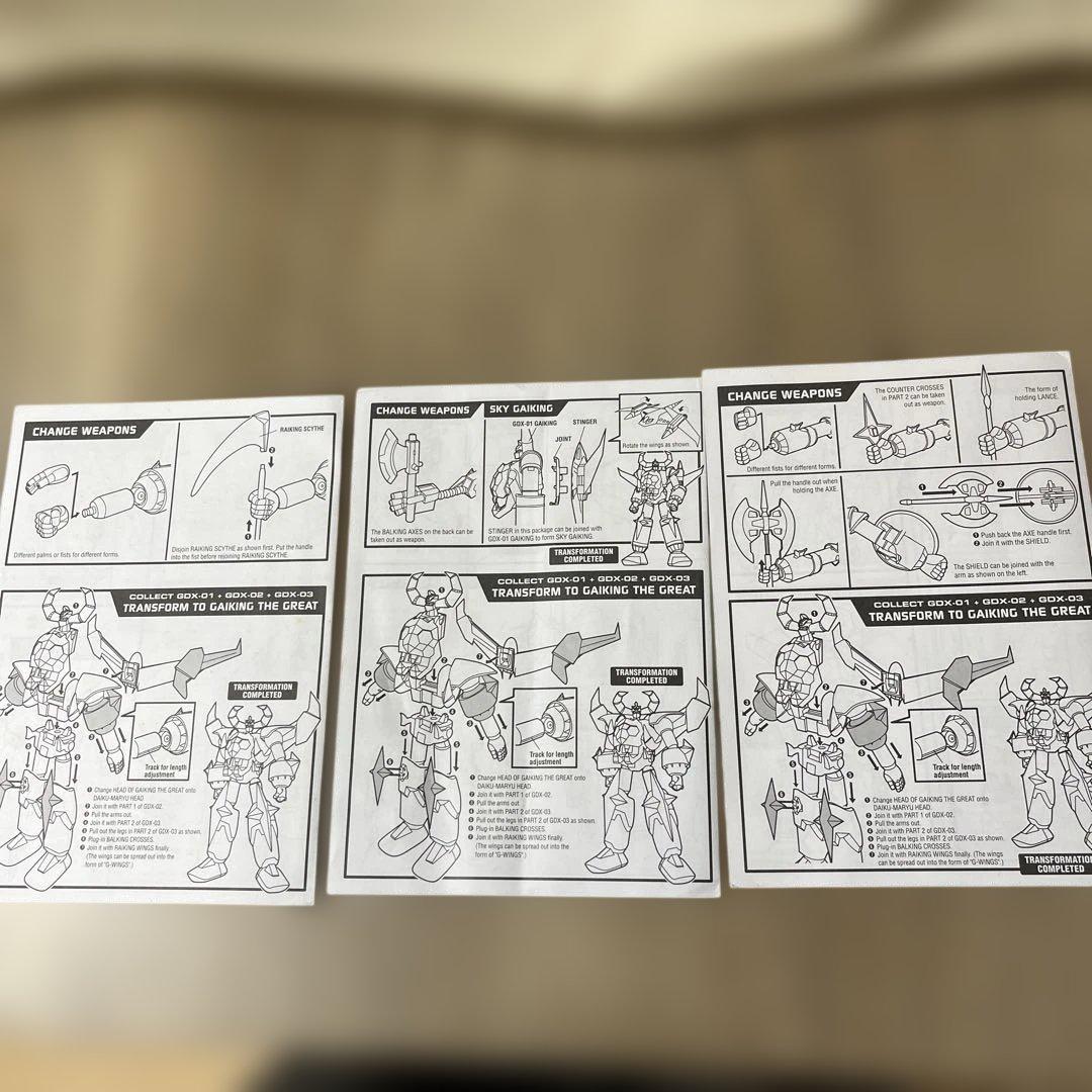 GDX-C01 ガイキング　コンプリートボックスセット　日本未発売