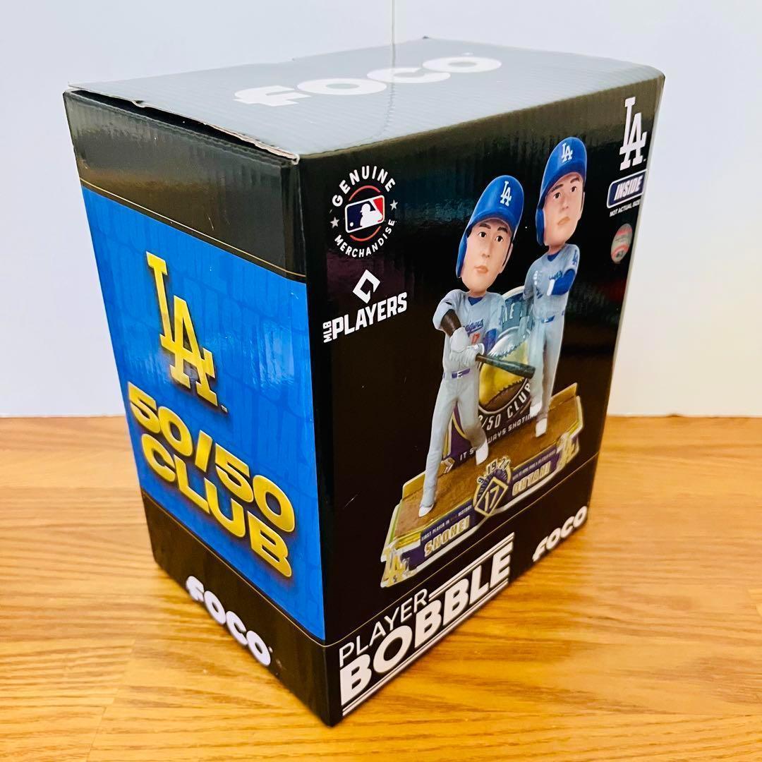 【大谷翔平/50本塁打＆50盗塁/ボブルヘッド】ドジャース/550個限定