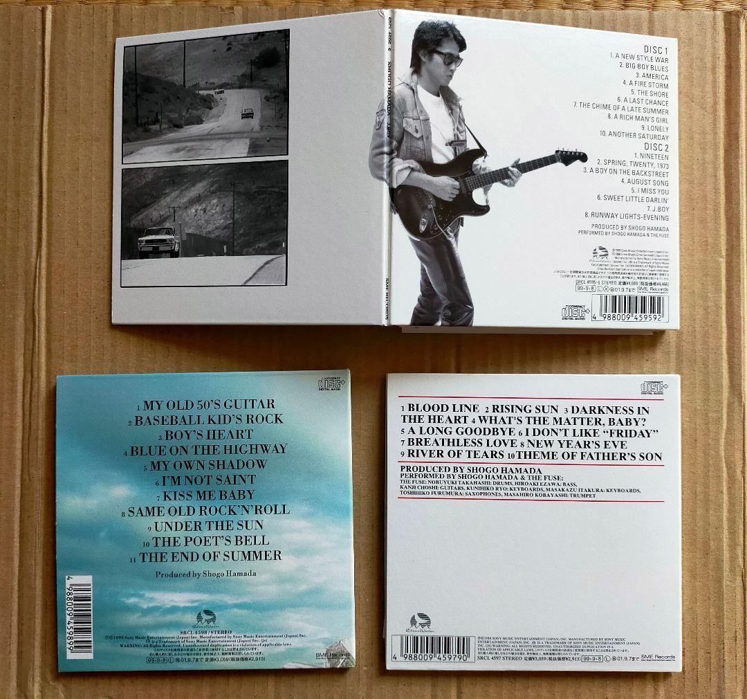 浜田省吾 紙ジャケットCD7枚セット