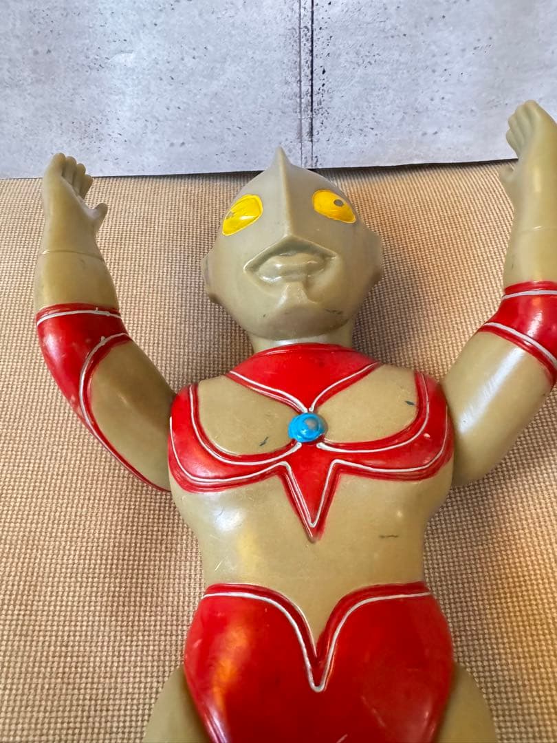 傷アリ当時物ビンテージ品ブルマァクウルトラマンフィギュア 約35cm希少価値品