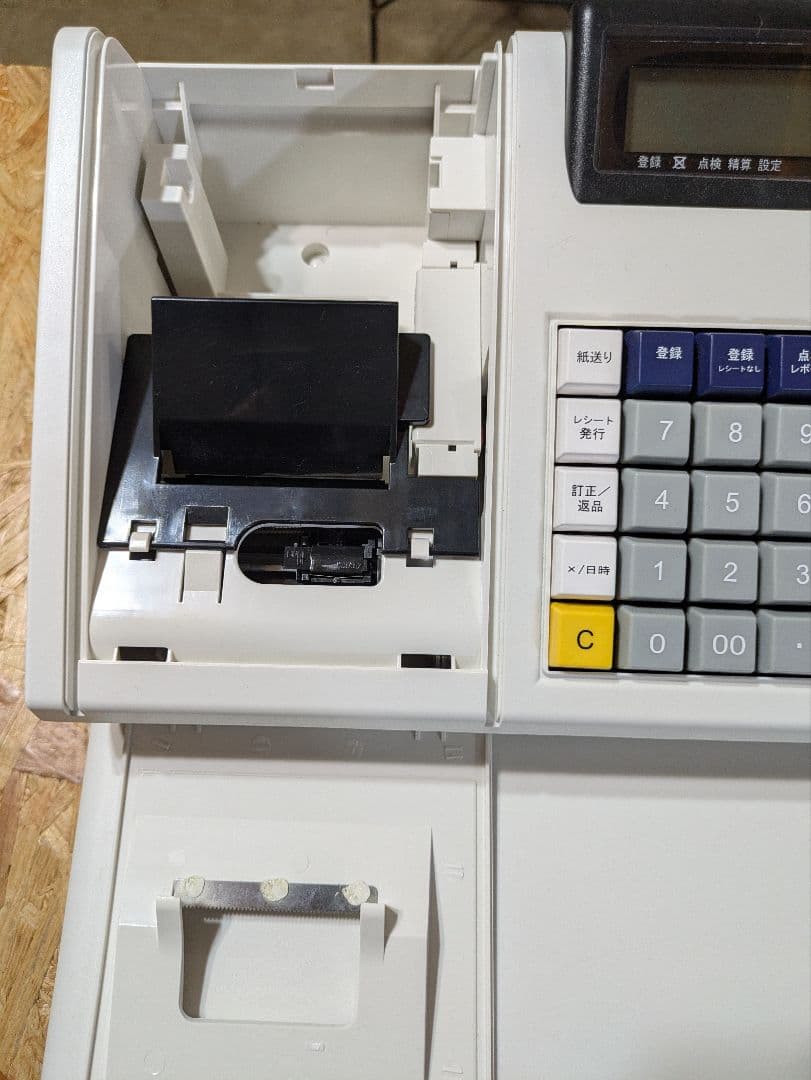 CL-102LC ホワイト 　レジスター+ドロアー付き