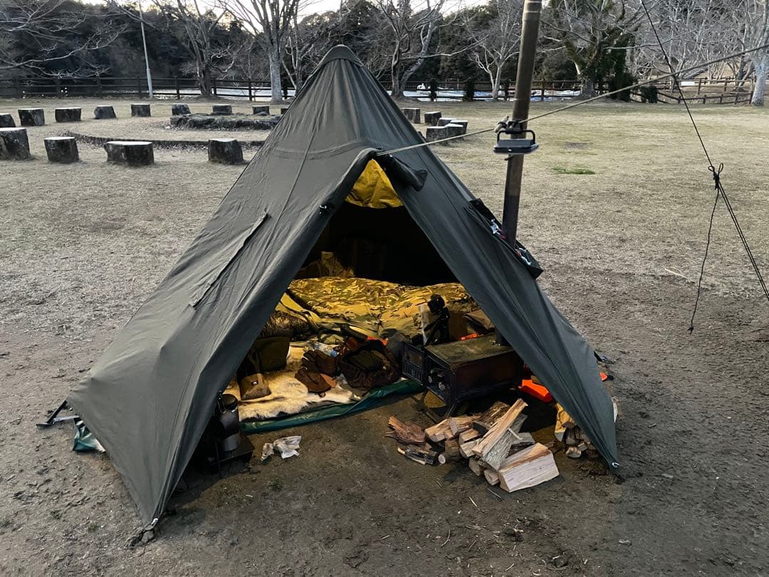 ポーランド軍幕(加工品)サイズ3 uesd