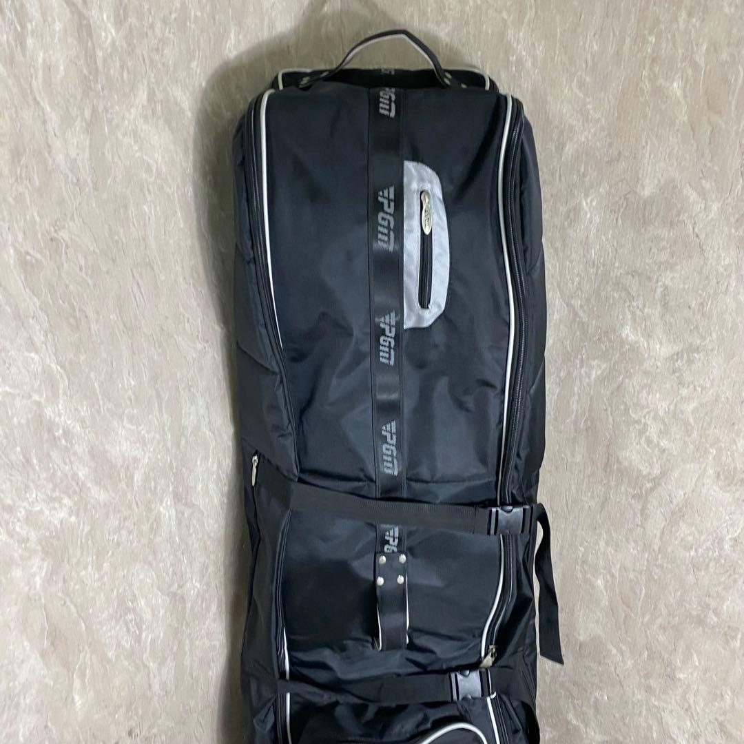 極美品 PGMトラベルカバー キャスター付 キャディバッグ ゴルフ golf