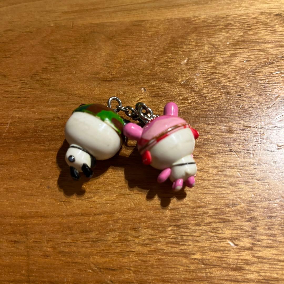 平成レトロ　クーリア　アーミーこうさぎ　こぱむだ　キーホルダー　マスコット