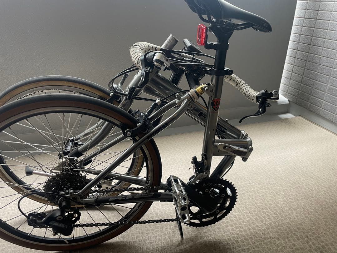 n*o様 KHS F-20R クロームシルバー　ブルホーン　クロモリ